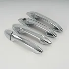 Крышка ручки двери для Hyundai i10 Grand i10 X 2014 2015 2016 2017 2018 ABS Chrome, отделка, стайлинг автомобиля, стикер, автомобильные аксессуары