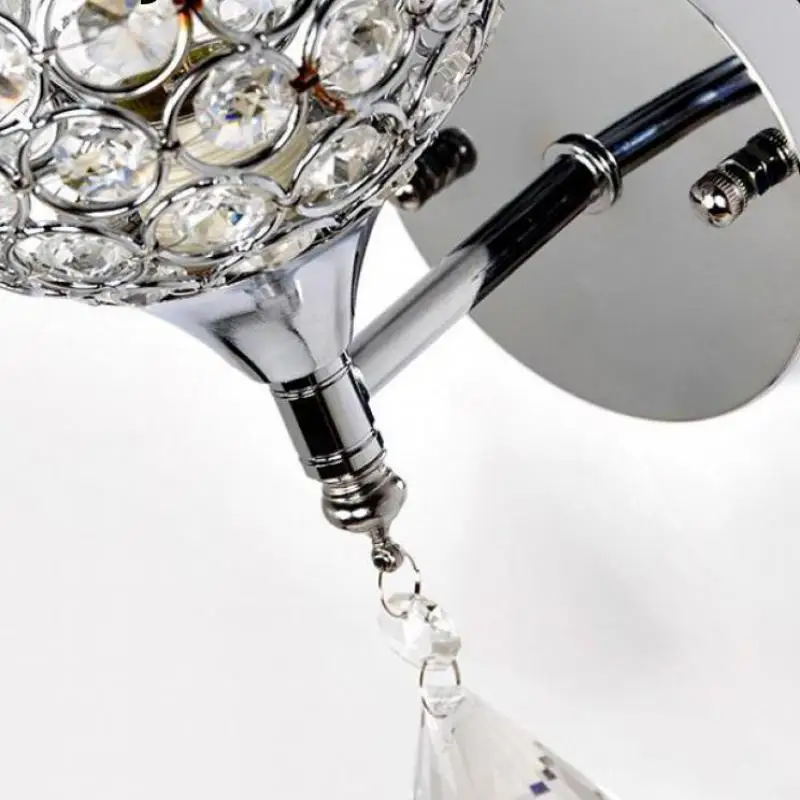 Хрустальные настенные светильники современное освещение с основанием из