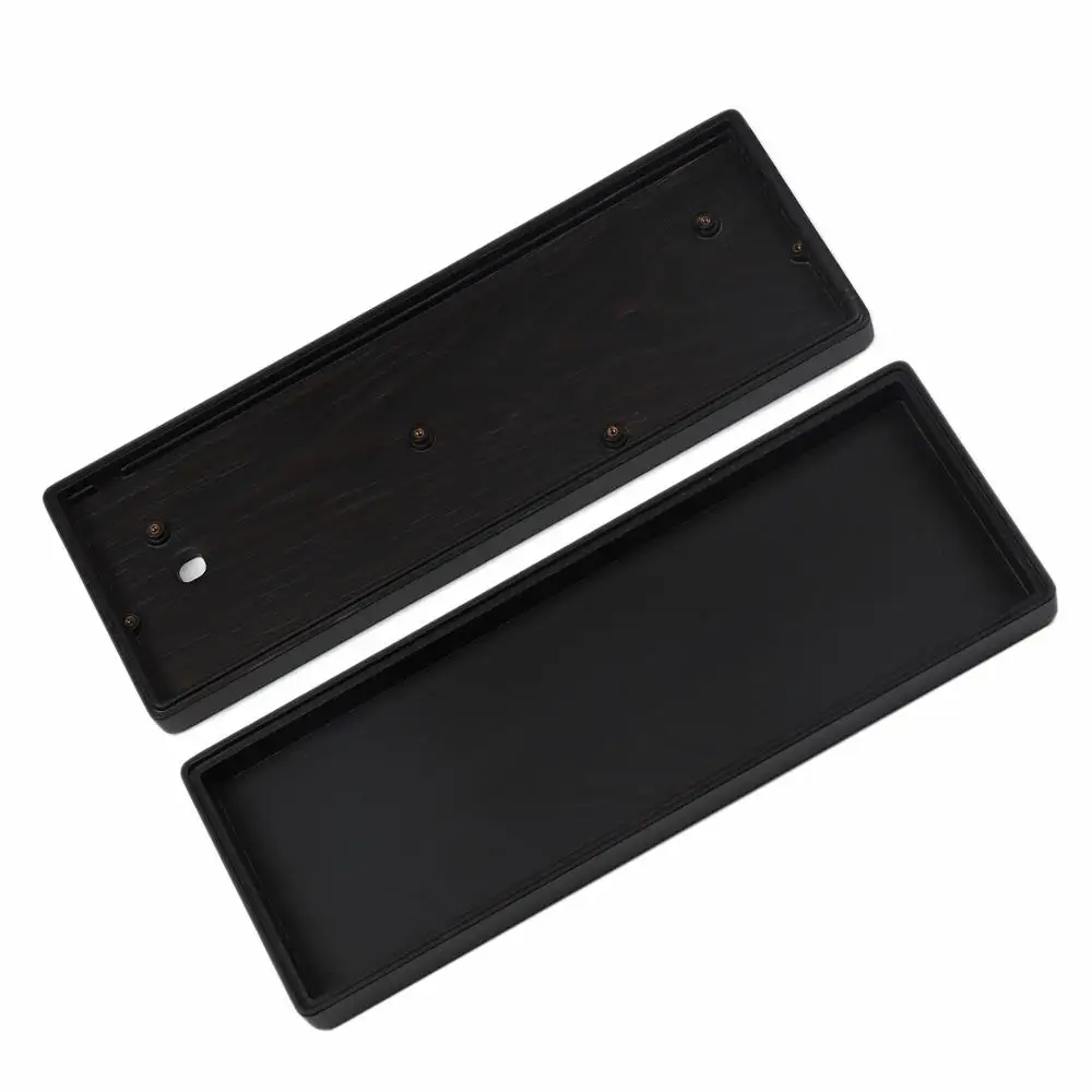 Твердый деревянный чехол QMK ручной работы GH60 с печатной платой для 60%