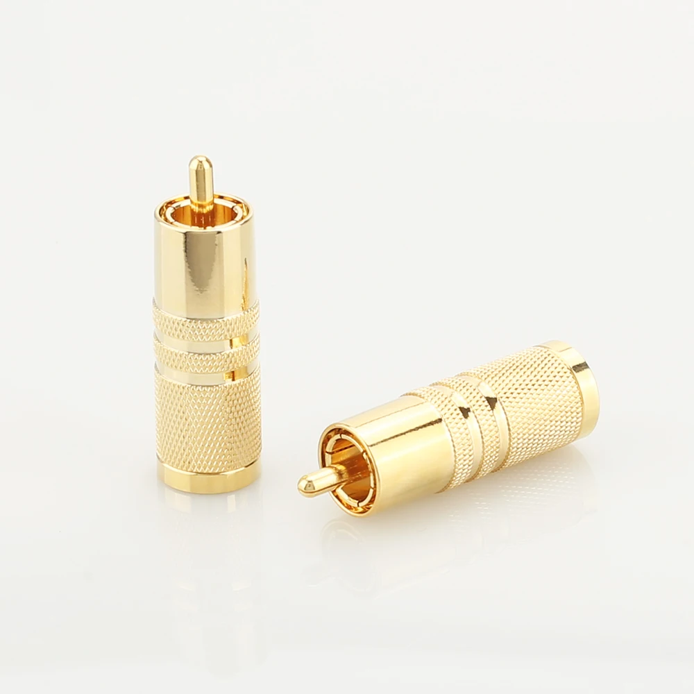 Высококачественный Штекерный разъем RCA серии SRCA VB448G с позолоченной пластиной