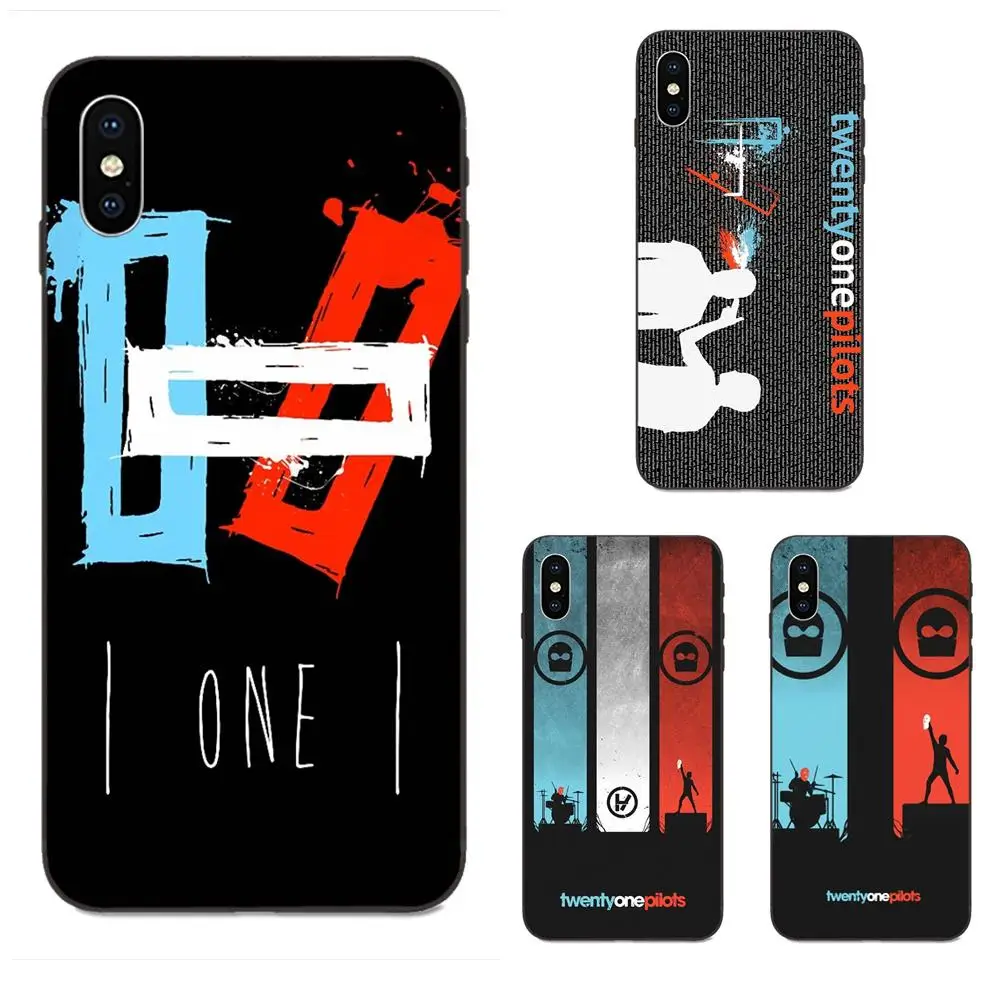 Мягкий Топ продаж для Apple iPhone 4 4S 5 5S SE 6 6S 7 8 Plus X XS Max XR 21 Twenty One Pilots 11|Чехлы-накладки| |