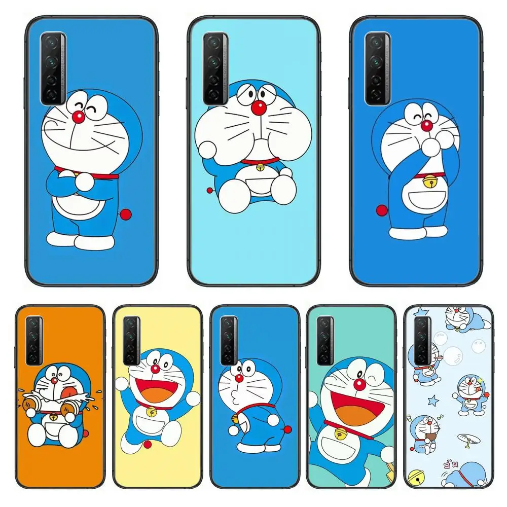 

Cat magic cute blue Phone Case For Huawei mate 40 30 10 20 40 8 9 Lite Z Pro Black Etui 3D Coque Painting Hoesjes 5g black