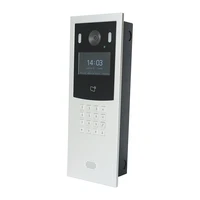 dh logo apartment ip video intercom vto6441f digital face recognition outdoor stationdoor phonesip doorbell