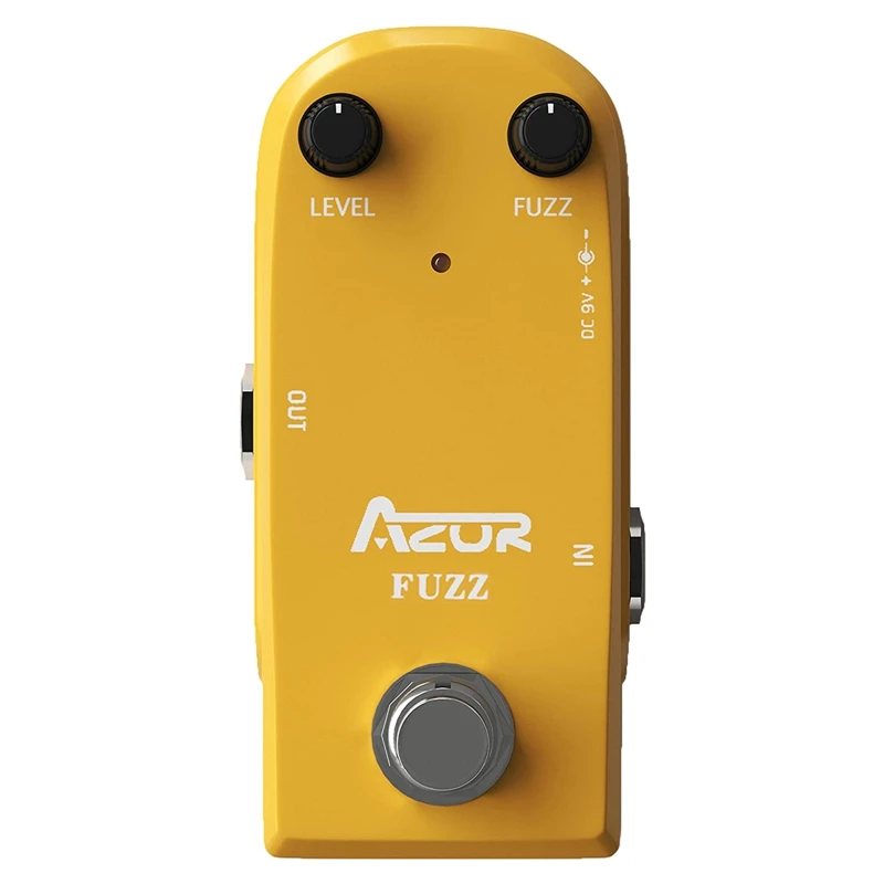 

AZOR AP-310 Fuzz педаль для гитары, мини-педаль, винтажные аксессуары для гитары