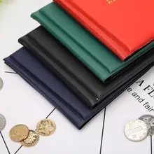 96 листов ПВХ Коллекция монет книга хорошая гибкость прозрачность толстые и плоские Мини Пенни альбом для хранения денег держатель чехол 96 листов ПВХ Коллекция монет книга хорошая гибкость прозрачность толстые и плоские Мини Пенни альбом для хранения денег держатель чехол