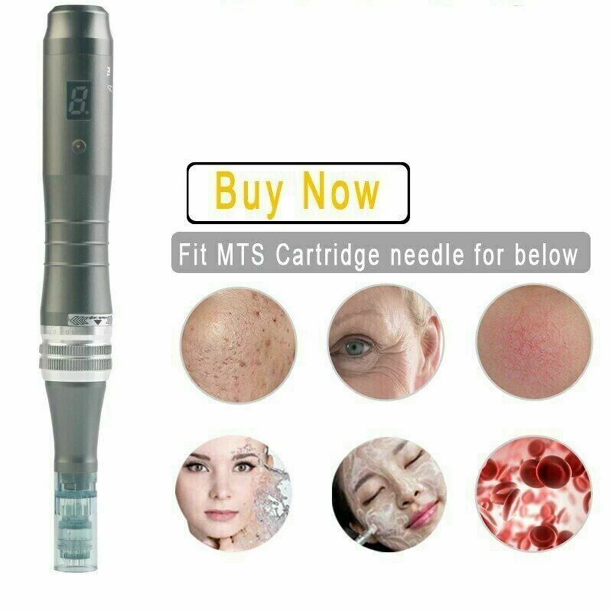 Hot Sale Micro Needling Pen Wired 6 Digital Speed Dr.Pen M8-C Needle Cartridge For Micr Needle Therapy Facial Skin Care