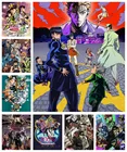 Винтаж аниме невероятные приключения Джоджо постер украшение ретро постер картина стены искусства для гостинойбараSolf Декор