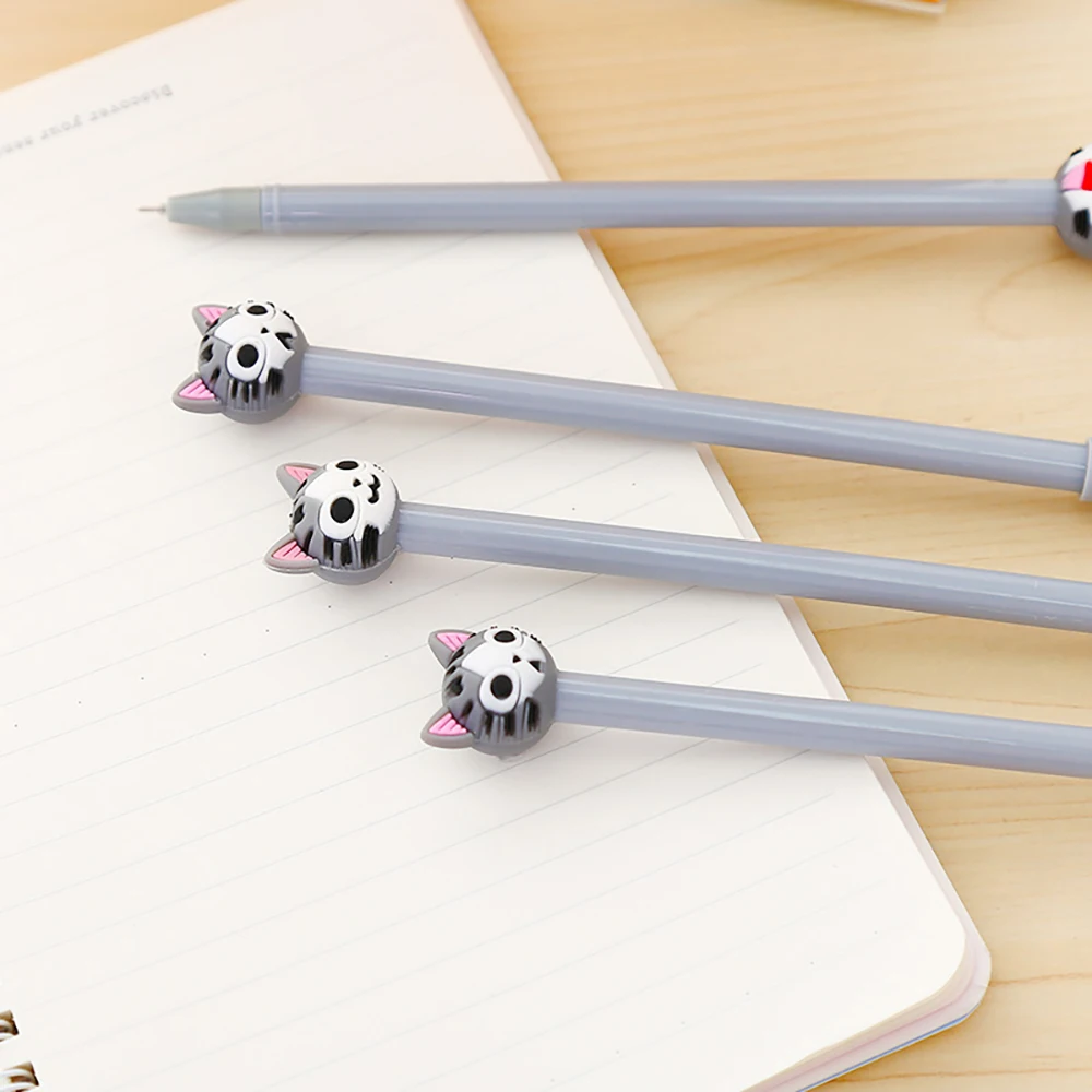 Гелевая ручка Kawai в Корейском стиле Забавные милые канцелярские принадлежности с
