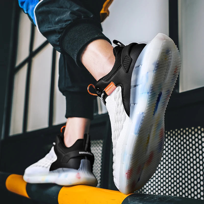 

2021 New design Men running shoes basket sport shoes Leather Sneakers High Quality Outdoor Hiking Boots running shoes