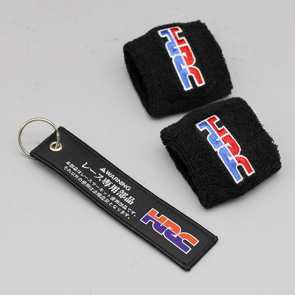 

Motorcycle Brake Fluid Reservoir Cover Sock Oil Brake Reservoir Tank Cup Socks For Honda HRC CB 200 300 400 500 600 650 750 1000