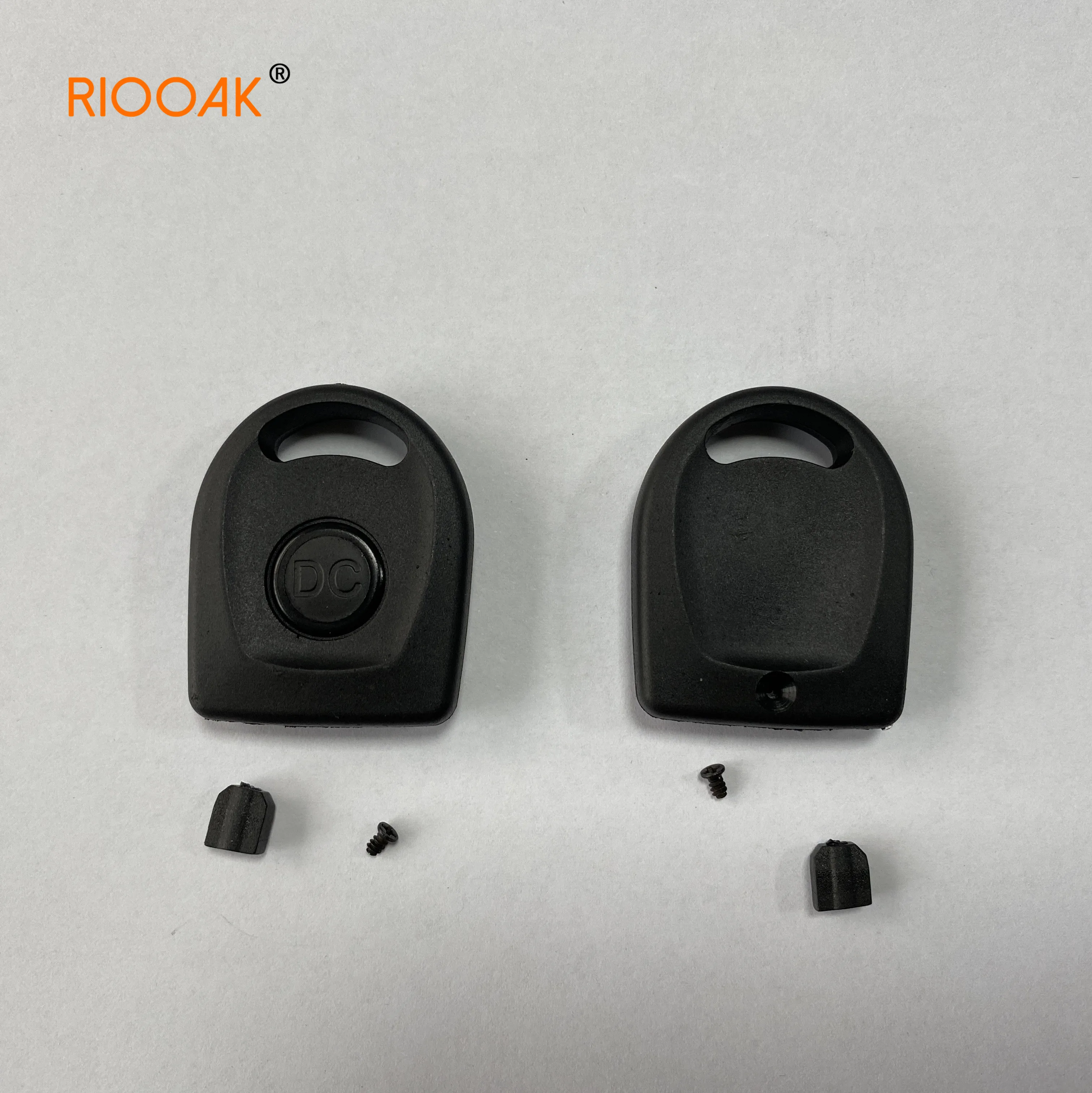 

RIOOAK Car Key Case Universal Solid Omnipotent All-Purpose Transponder chip Key Shell For Almost Car Models Without KD blade