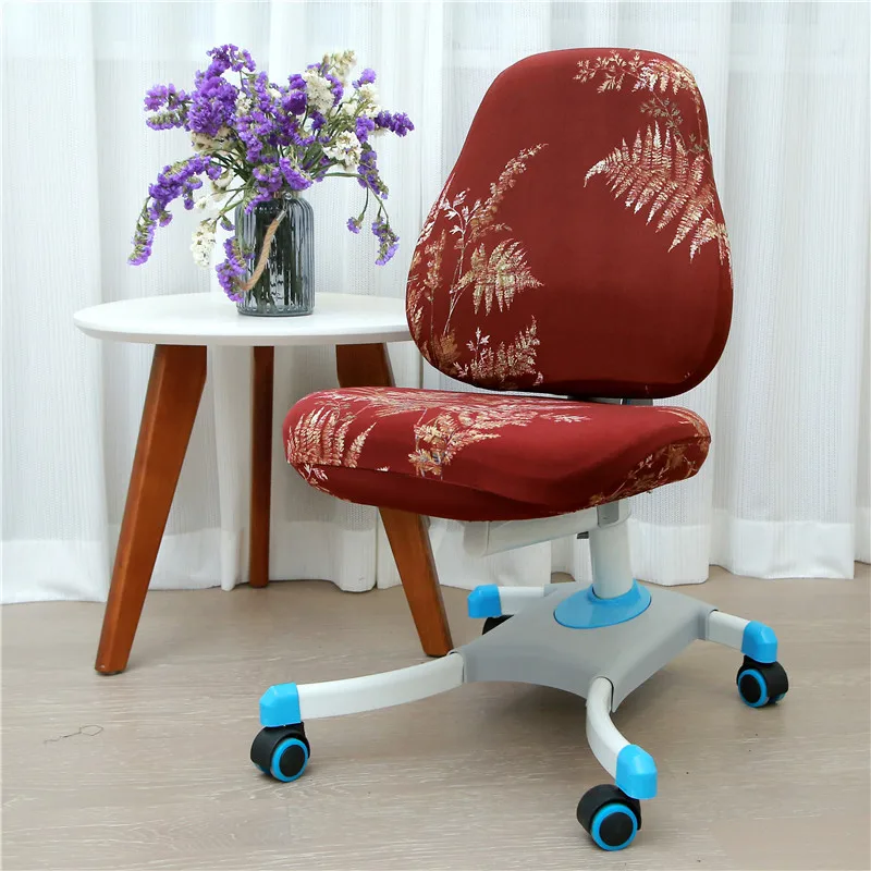 Детское кресло для учебы эластичные чехлы на кресла чехол спинки письменный стул