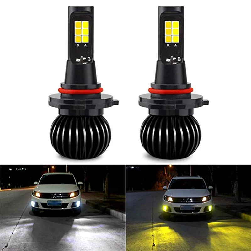 2 шт. DC12V 9005HB3 9006HB4 супер яркий светодиодный противотуманный фонарь для автомобиля