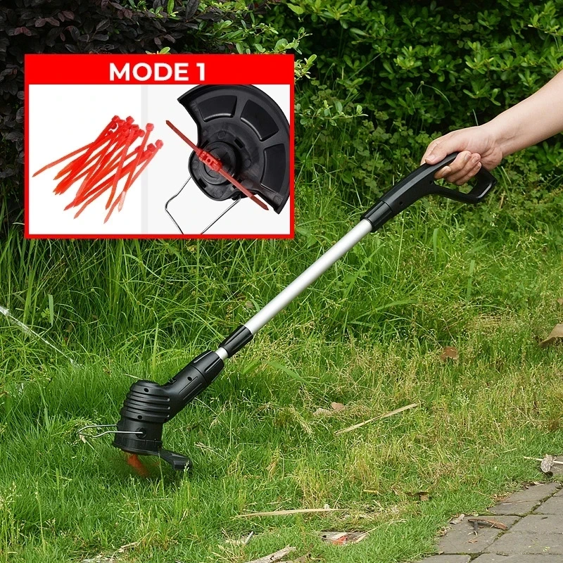 Portable Smart Wireless Electric Lawn Mower Grass Trimmer Cordless Length Garden Pruning Cut | Инструменты