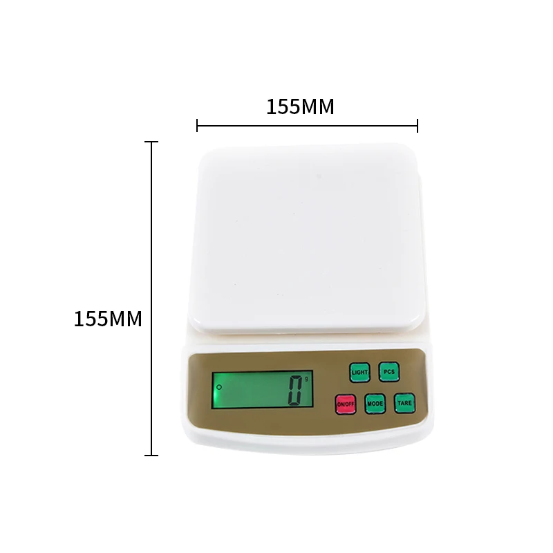 10Kg/1g Libra Digital Kitchen Scales Counting Weighing Electronic Balance Scale Jewelry Gram Food Measuring Weight -400A 15% | Инструменты