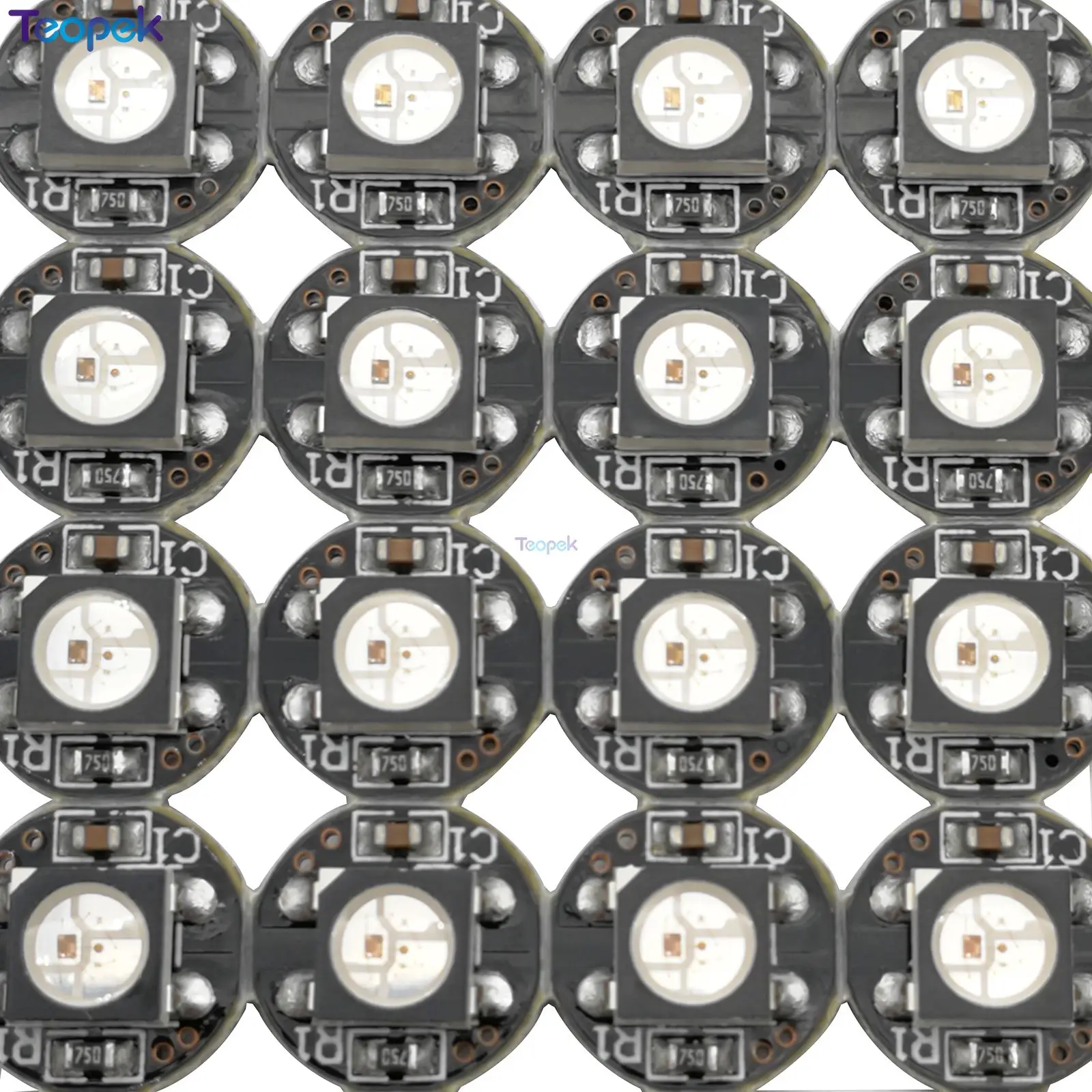 10 1000 шт. WS2812B встроенный WS2811 IC светодиодный чип 5050 SMD индивидуально адресуемый с