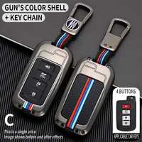 zinc alloy car key case cover for toyota camry corolla avalon rav4 land cruiser crown yaris 234 buttons remote key protection