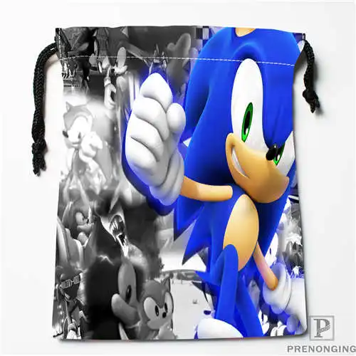 Пользовательские печати sonic_the_hedge сумки для покупок на шнурках дорожный мешочек для хранения плавать Пешие прогулки игрушка сумка унисекс мульти Size18-12-31-106