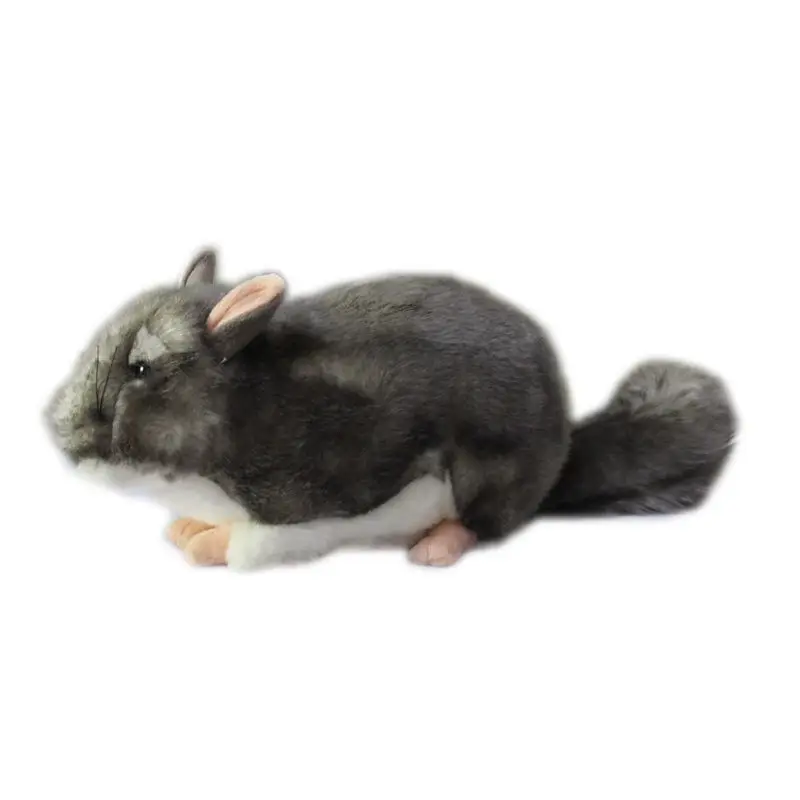 Kawaii моделирование Chinchillidae плюшевые игрушки мини шиншиллы плюшевая кукла, имитация мыши мягкие игрушки для детей
