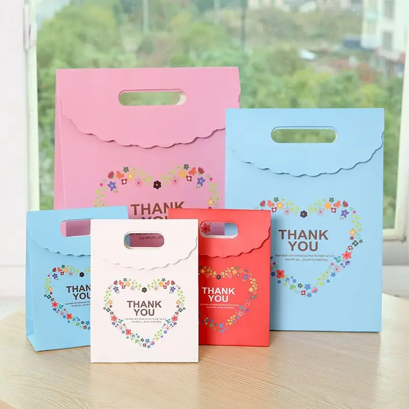 10pcs Kraft Paper Bags Popcorn Bag Candy Box Christmas Goodie Gift christmas Packaging Sweets | Дом и сад