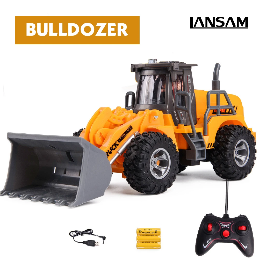 Новая игрушка RC Truck с дистанционным управлением буровая машина для детей кран бульдозер экскаватор на дистанционном управлении электрическая Строительная игрушка