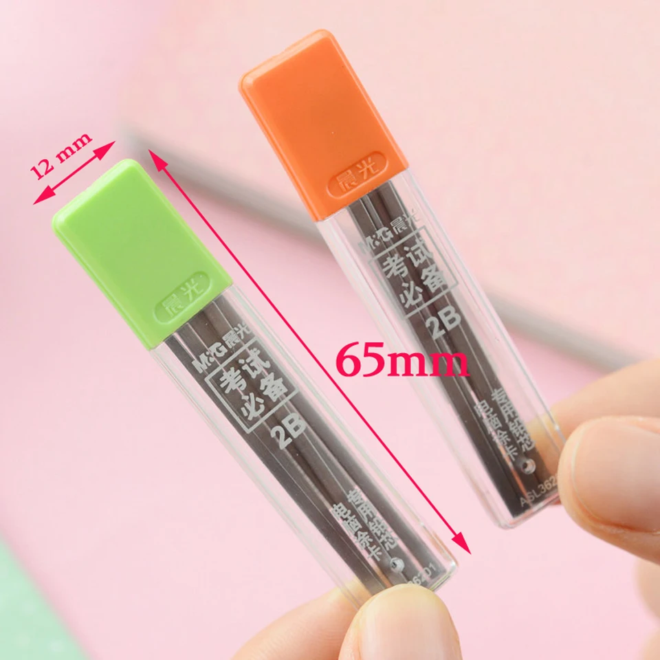 10 шт./лот механический карандаш сменные стержни для граффити 2B проверенные