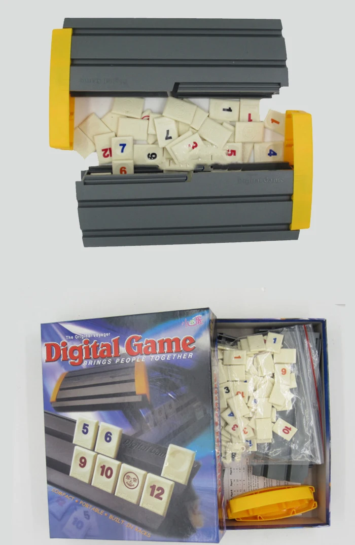 Оригинальная цифровая игра Israel Mahjong быстро движущаяся Rummy плитка Семейная Игра Путешествие версия классическая настольная игра