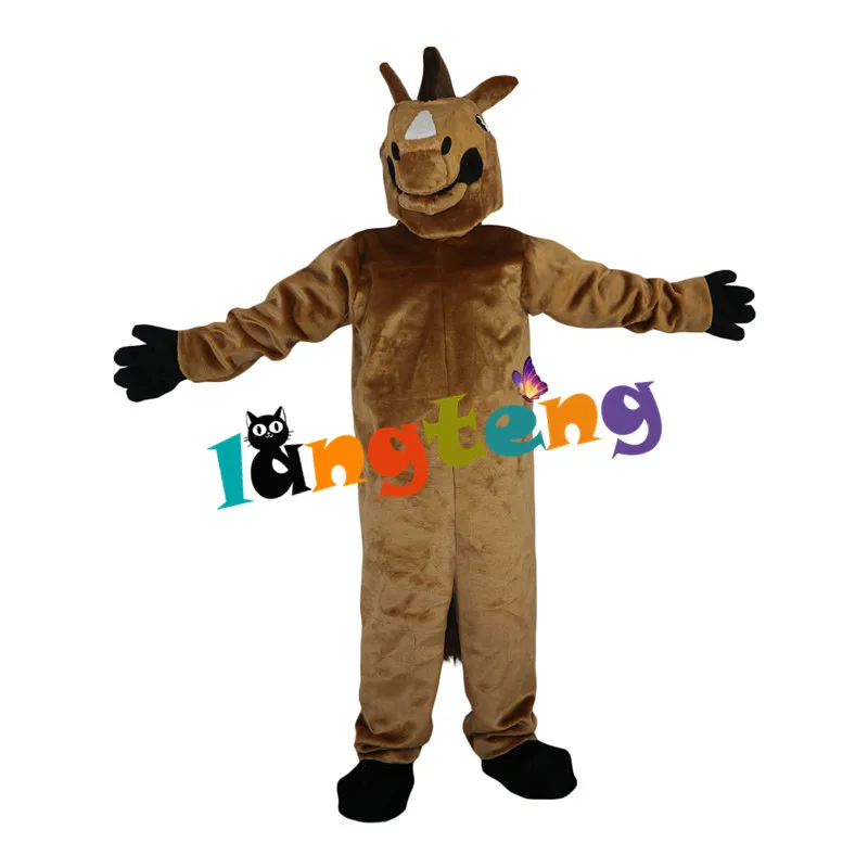 

858 коричневые искусственные наряды персонажей мультфильмов животных