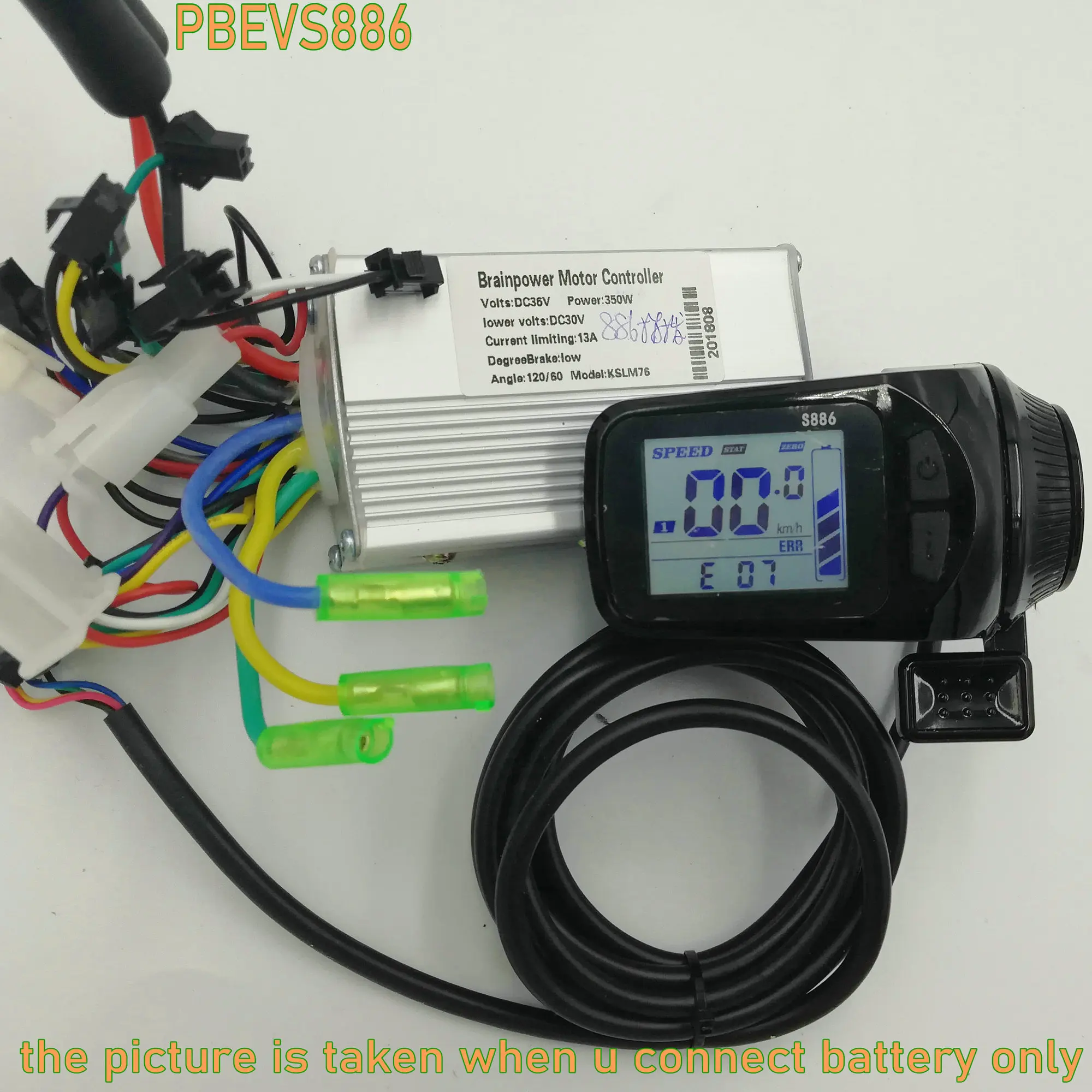 ЖК дисплей и переключатель передач для большого пальца 24 В 36 48 60 в 250 500 Вт