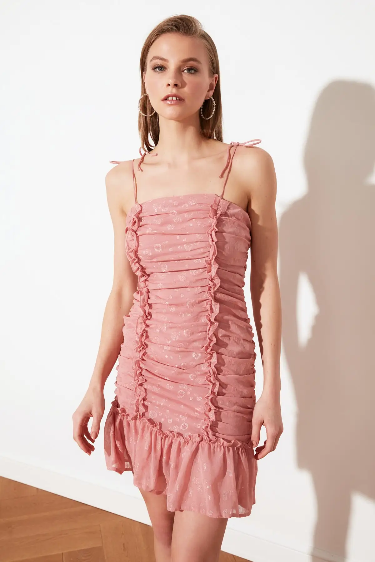 

Trendyol Shir Detail Dress TPRSS21EL2453