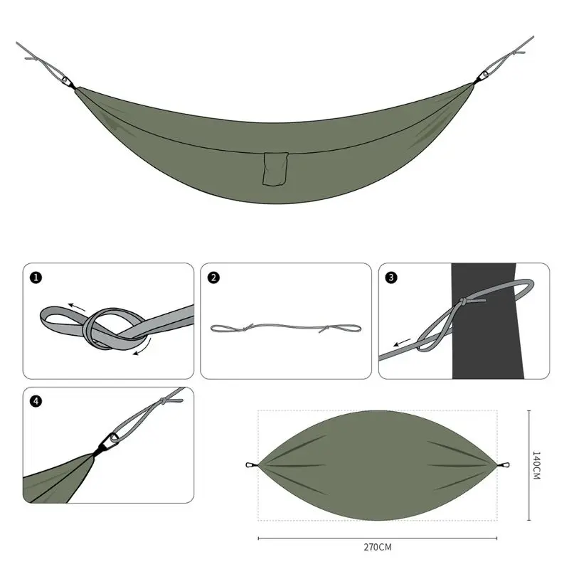

Outdoor Camping Hammock Swing Foldable Set Stuff Fitness Climbing Entertainment Parent-child Interactive Indoor Outdoor