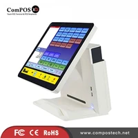 pos machine 15 inch touch screen pos terminal with low price windows pos system