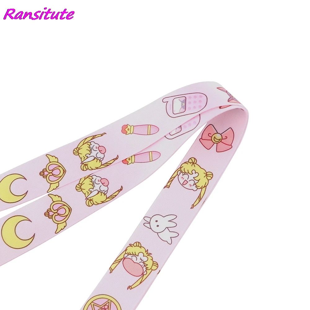 Ransitute R2122 Аниме Драконий жемчуг Магия Луны с мультипликационным принтом кошки для