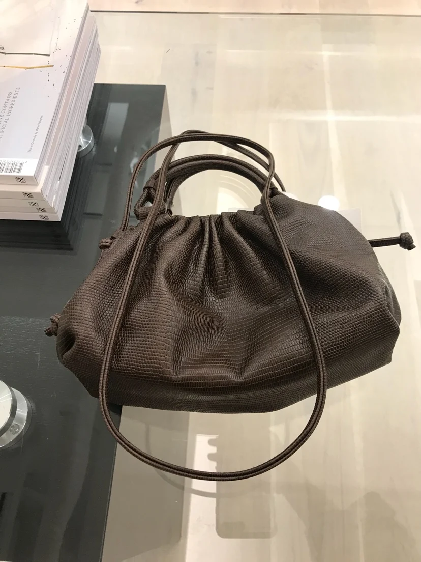 Новинка 2019 сумка в стиле интернет-знаменитостей с облаком складная на одно плечо