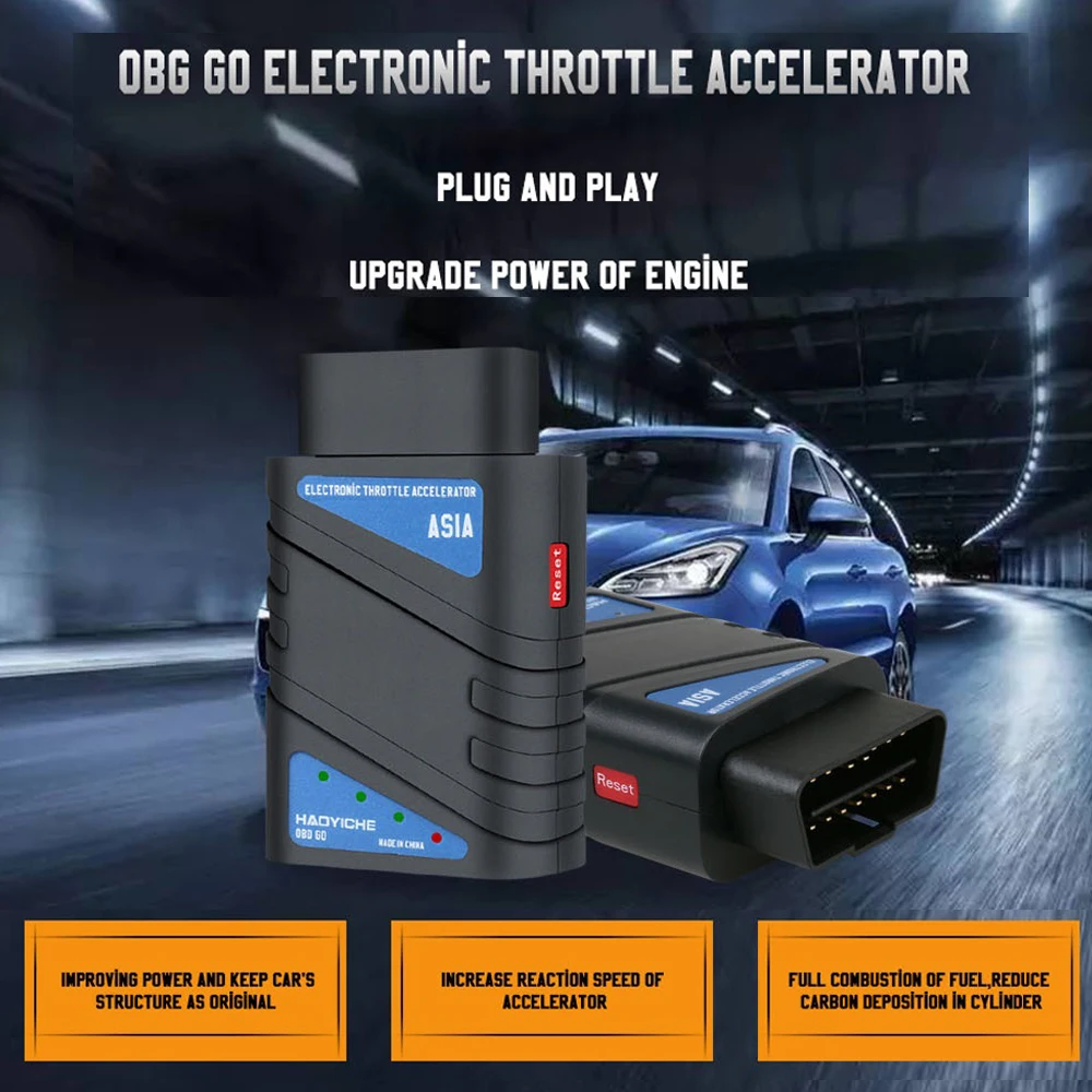 OBD GO электронный Дроссельный ускоритель ответ контроллер производительность для