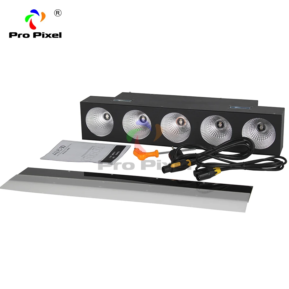 4 шт. бесплатная доставка 5dot RGBW светодиодный матричный луч настенная шайба dmx