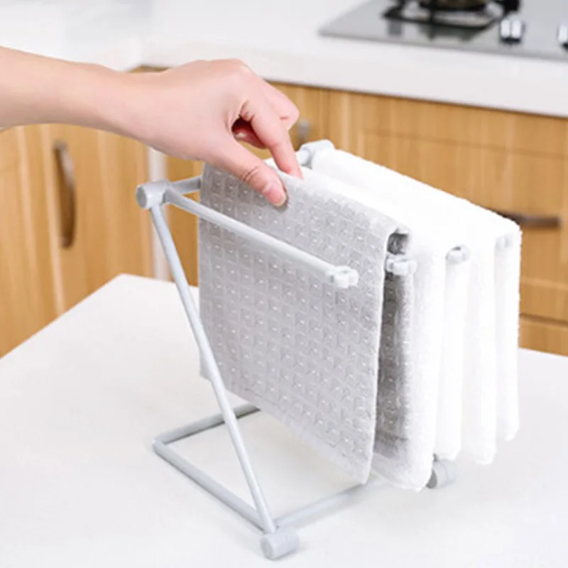1 шт. Складная стойка для хранения тряпичной посуды кухни столешница салфетка