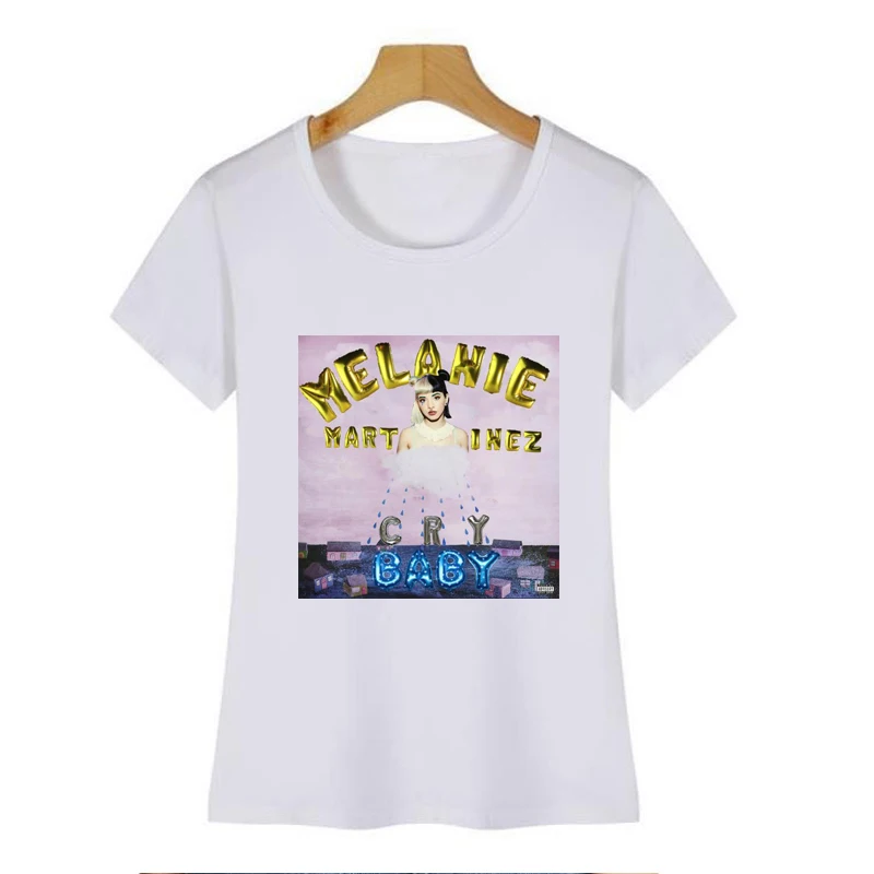 Cry футболки для грудничков Для женщин Hipster певицы Мелани Мартинес полосы Fandom