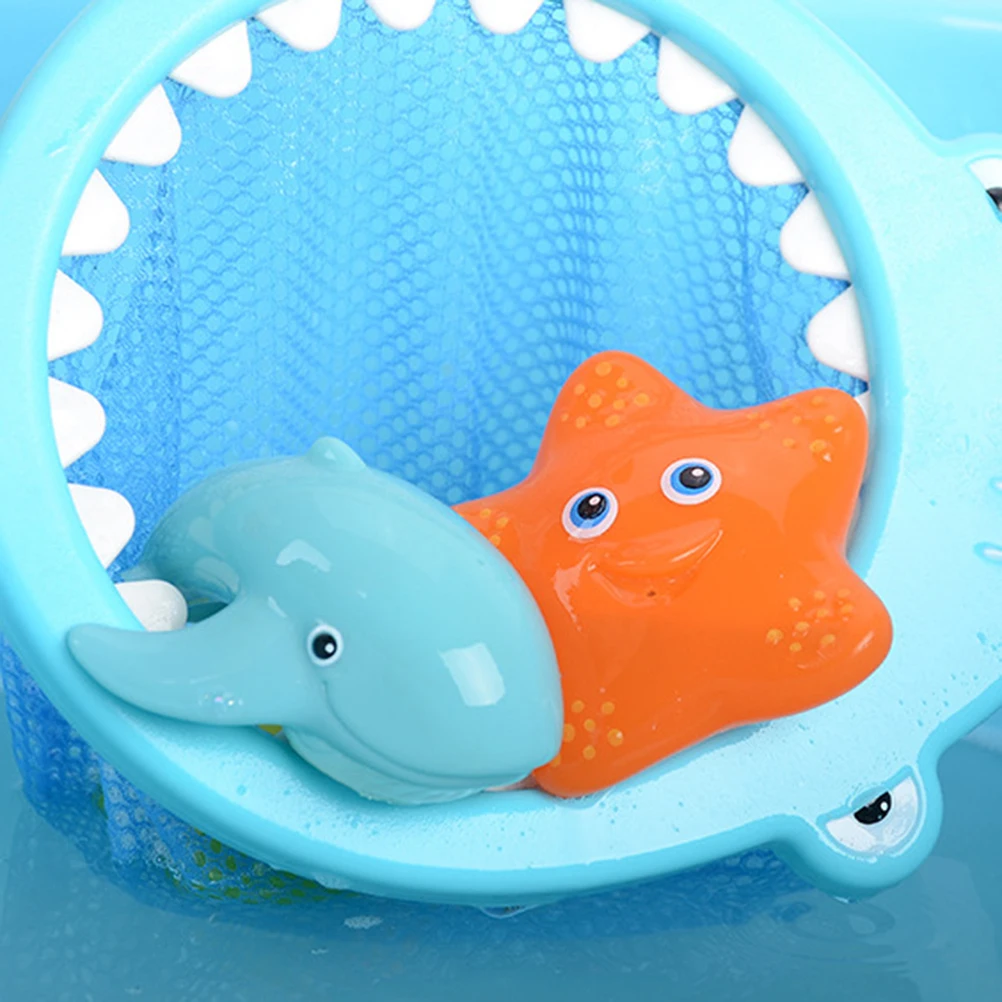 7 шт./компл. детские игрушки для рыбалки и ванны Детские плавающие купания в