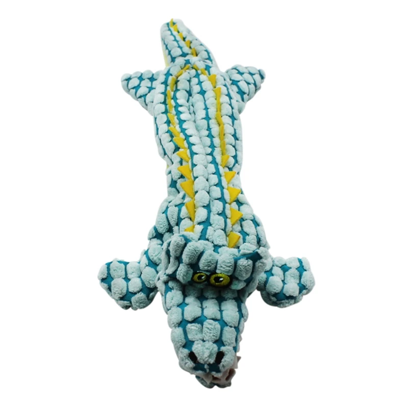 Мягкие плюшевые игрушки для питомцев милая игрушка-крокодил в форме животных