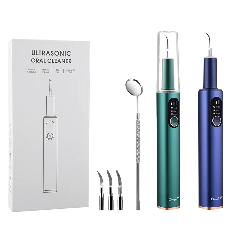 

CkeyiN Ultrasonic Dental Scaler Dental Calculus Remover Smoke Stain Dental Plaque Cleaner 3 Modes Tooth Whitening Tool Oral Care
