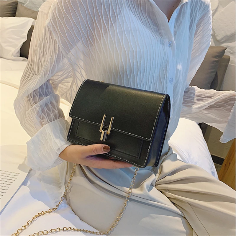 

Tamara 2020 Fashion Trend New Women Bags PU Leather Crossbody Evening Clutch Purse Metal Chain Shoulder Strap Handbags Tote