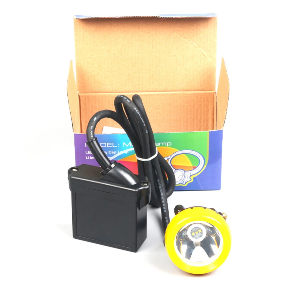 

10000Lx 3W Lithium Battery LED Miner's Light CE/Exs I certification IP67 Mining Cap Lamp with Charger