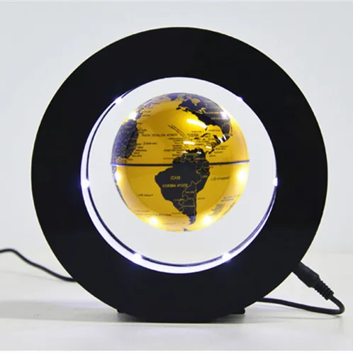 

Circular Floating Magnetic Levitation Globe Night Light World Map Spherical Lamp Student School Teaching Equipment Boys Gifts