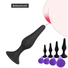 Силиконовая Анальная пробка, пробка для интима в стиле унисекс, Размер SMLXL, игрушки для взрослых для мужчин и женщин, мужской тренажер ануса, Эротическая Интимная пробка для пар