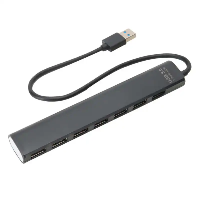 Концентратор USB 3 0 полупрозрачный портативный концентратор Hot Swap для дома и