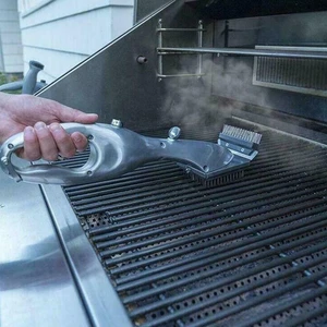 Barbecue Grill Steam Cleaning Barbeque Grill Brush for Charcoal Cleaner with Steam or Gas Accessories Cooking Tool Portable
