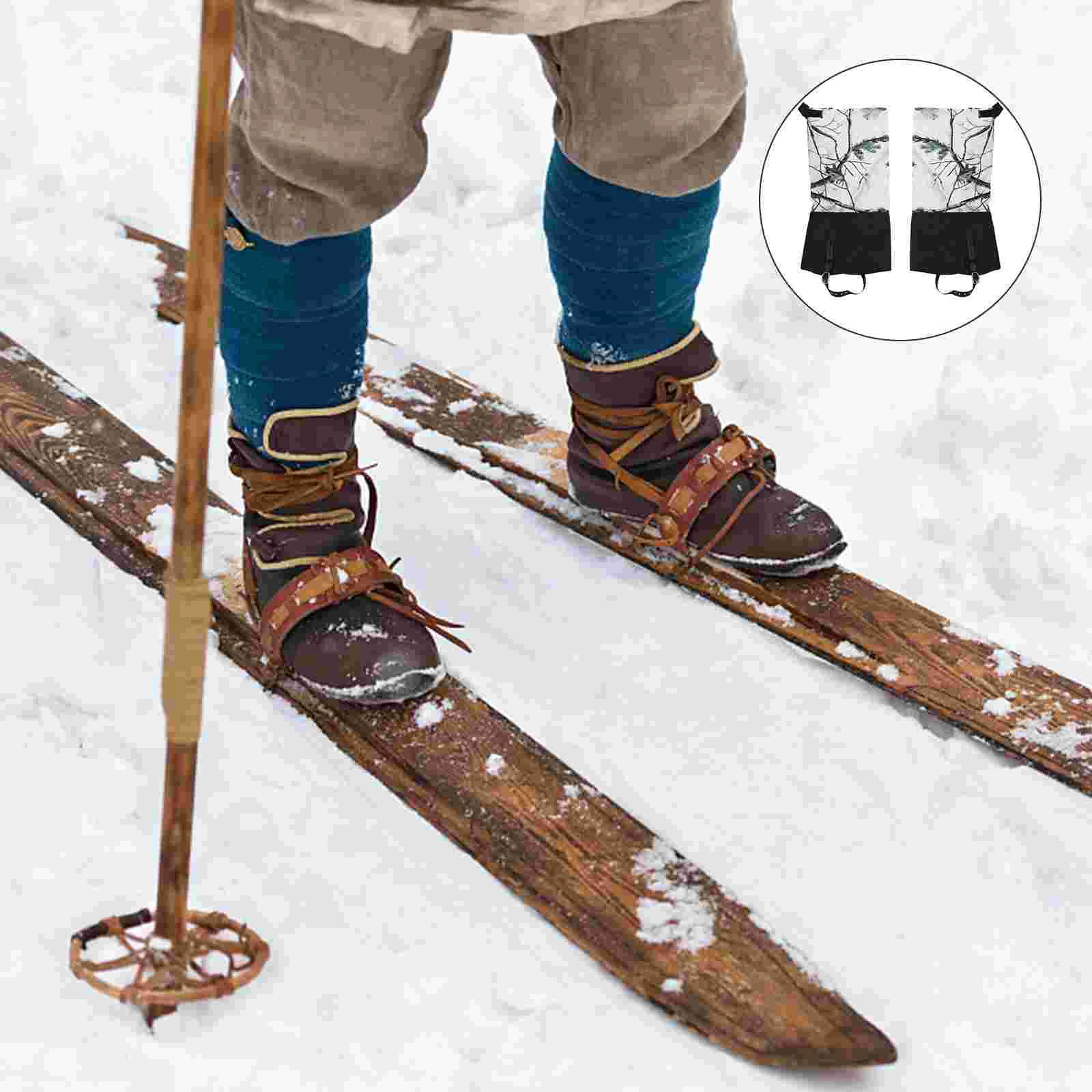 

1 пара протекторов для альпинизма, походные Чехлы для ног, наружные протекторы для ног