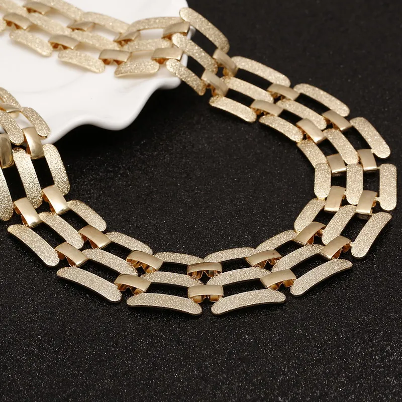 ZOSHI Готическая массивная цепочка Чокер ожерелье в стиле панк Рок эффектное