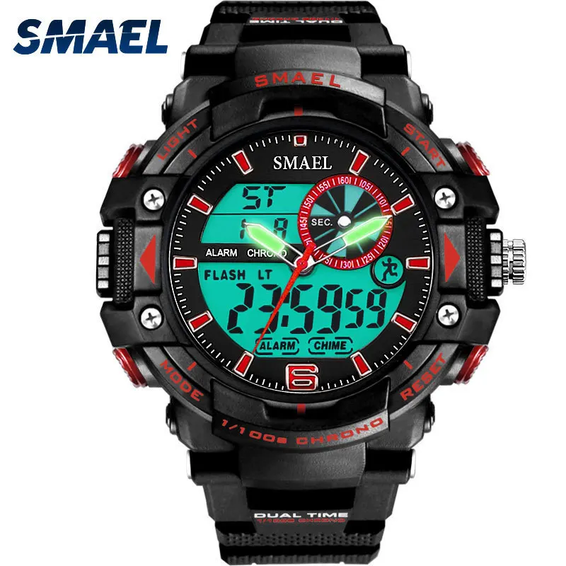 

Sports Electronic Watch Luminous Waterproof Running Men's Watch Trendy Fashion Student Electronic Watch water proof watch